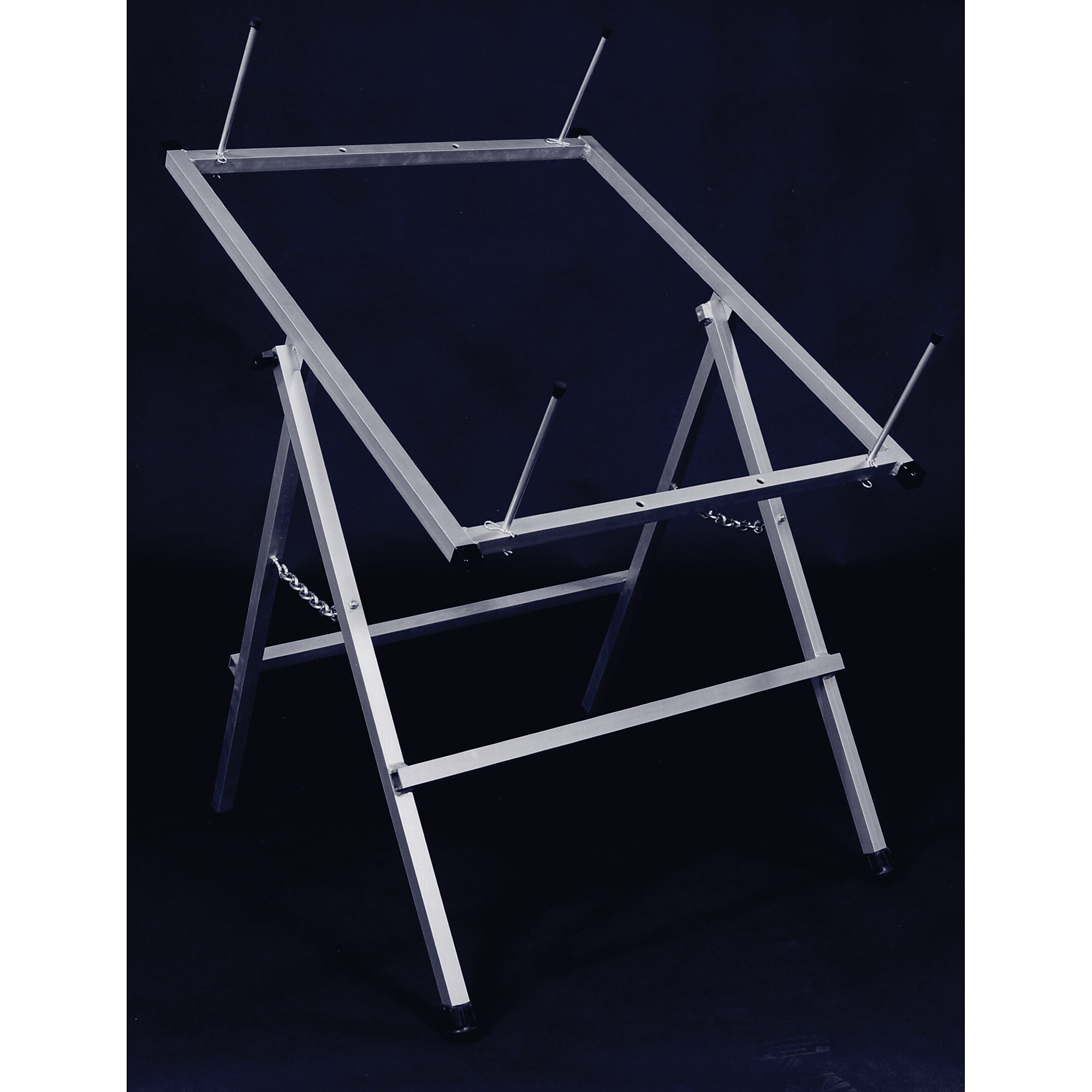 Keysco Aluminum Vari-Angle Work Table, hold any hood, door or body panels for prep work — 36in. x 30in., Lightweight, Foldable, Model# 73025